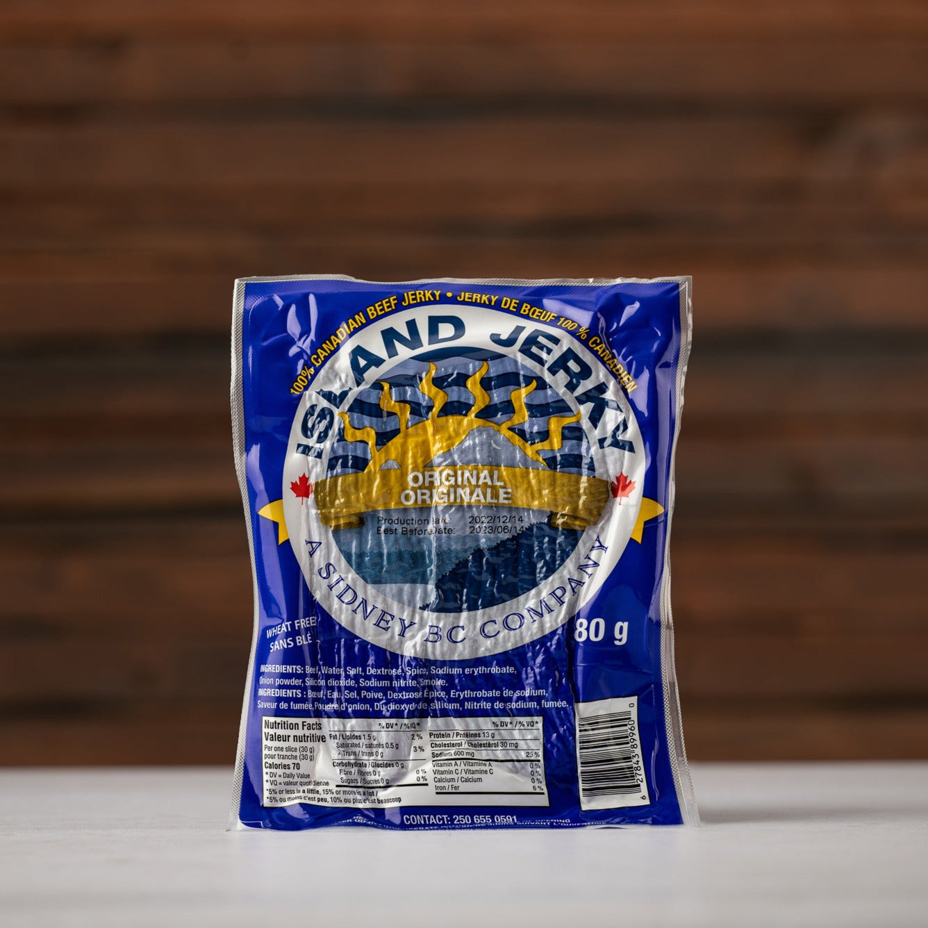 ISLAND JERKY, BEEF JERKY