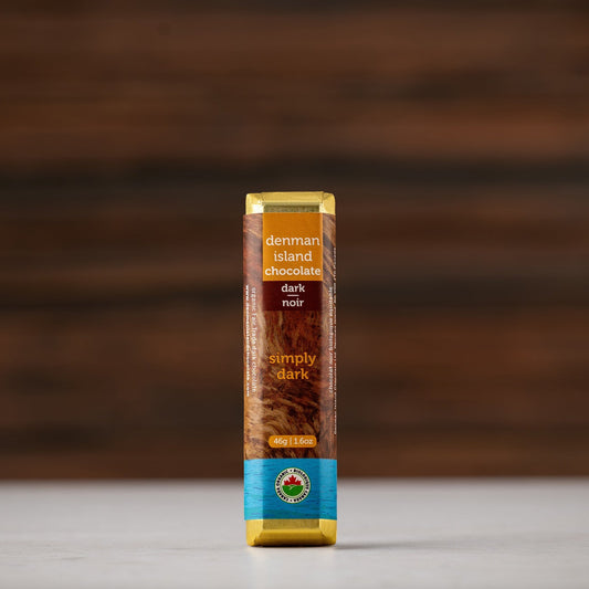 DENMAN ISLAND SIMPLY DARK CHOCOLATE BAR