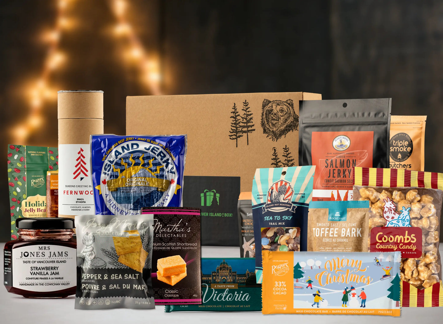 Large local Christmas gift box