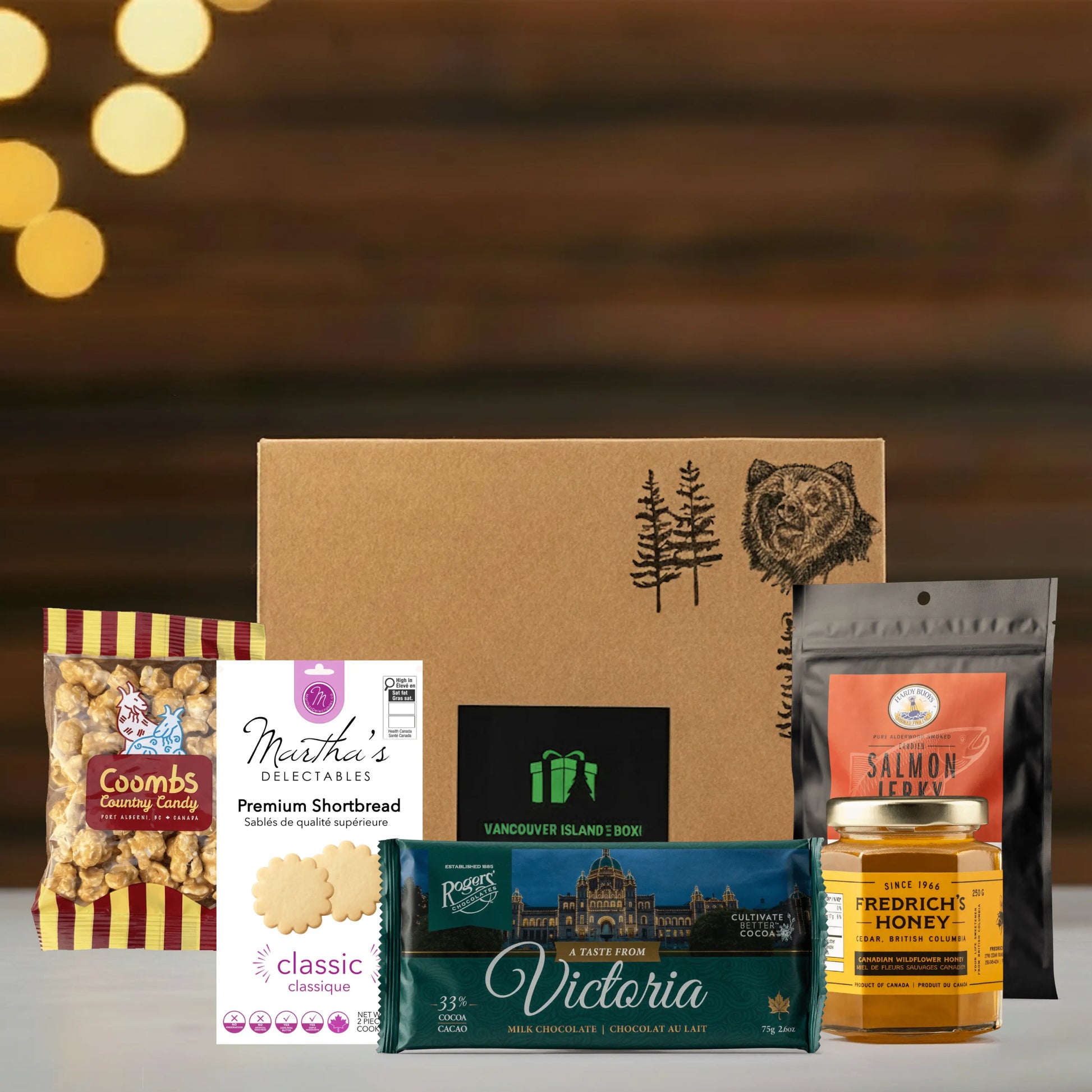 Vancouver Island Christmas gift basket